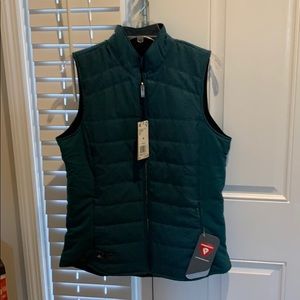 Adidas Reversible Size Med Green/Black Vest NWT